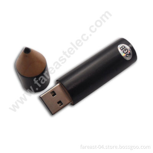 Wooden Pencil USB Flash Drive 64GB 32GB 16GB 8GB 128MB (UW06)